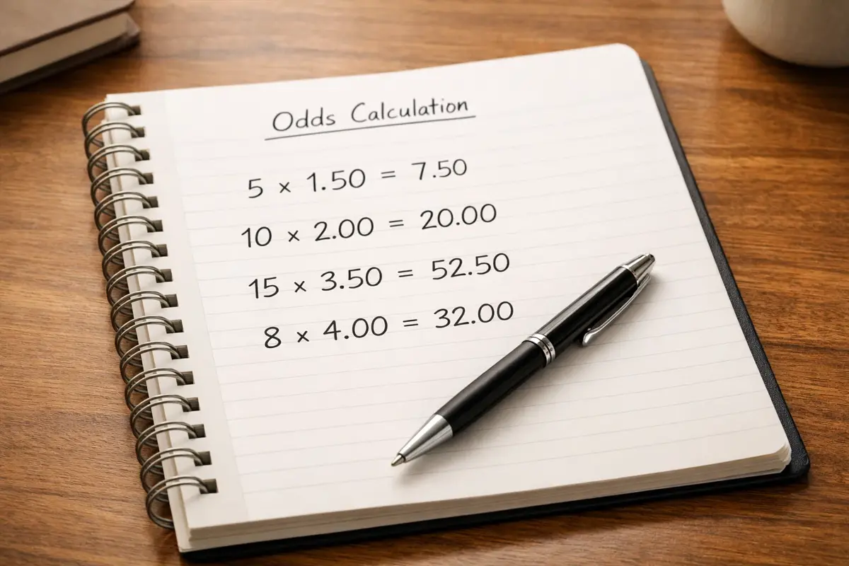 Decimale odds uitleg met voorbeeldberekening