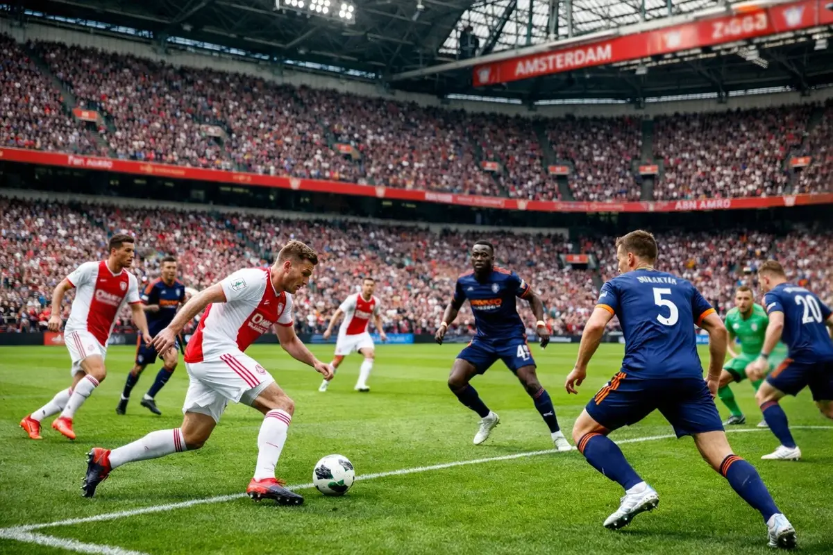 Aanvallend voetbal in de Eredivisie met veel doelkansen